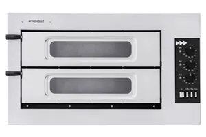 Piec do pizzy Basic 2/50 Vetro, 2 komory, 400V/6000W, 915x621x527mm Prismafood 1F010036