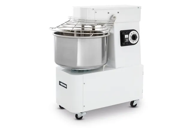 Miesiarka spiralna ze stałą głowicą i dzieżą, 22 l, 56 kg/h, 16L, 400V/750W, 378x690x730mm Prismafood 1I053010