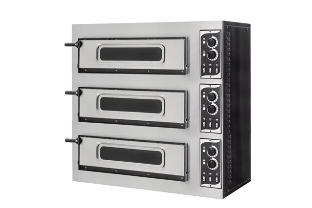 Piec do pizzy 3-stopniowy Basic 3/50 Glass and Light, 400V/1200W, 915x690x900mm Prismafood 201046