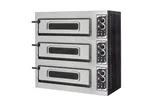 Piec do pizzy 3-stopniowy Basic 3/50 Glass and Light, 400V/1200W, 915x690x900mm Prismafood 201046