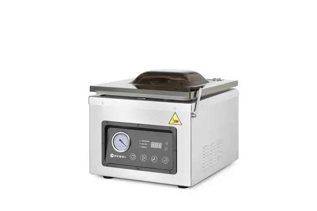 Pakowarka próżniowa - komorowa, Profi Line, Listwa zgrzewająca 260 mm, 240V/1000W, 330x480x361mm HENDI 201428