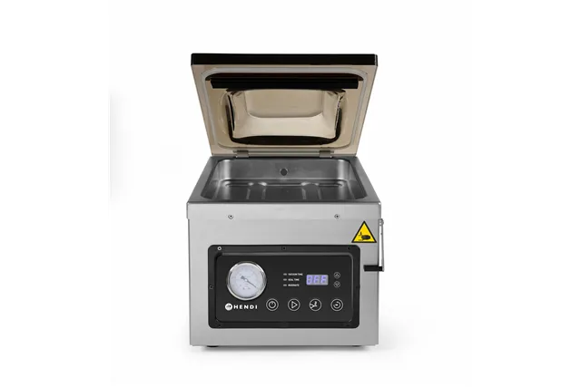Pakowarka próżniowa - komorowa, Profi Line, Listwa zgrzewająca 260 mm, 240V/1000W, 330x480x361mm HENDI 201428