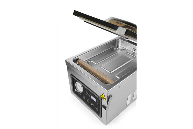 Pakowarka próżniowa - komorowa, Profi Line, Listwa zgrzewająca 260 mm, 240V/1000W, 330x480x361mm HENDI 201428