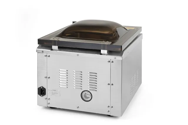 Pakowarka próżniowa komorowa, Profi Line, listwa zgrzewająca 300 mm, 230V/950W, 367x425x364mm HENDI 201435