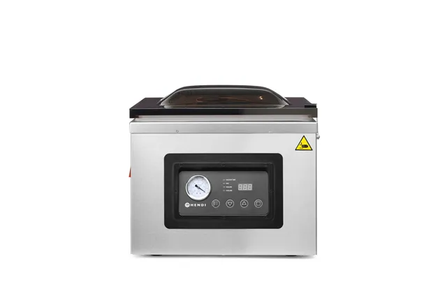 Pakowarka próżniowa komorowa 410, Profi Line, listwa zgrzewająca 410 mm, 230V/1100W, 510x625x455mm HENDI 201442