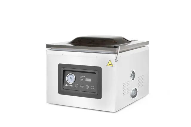 Pakowarka próżniowa komorowa 410, Profi Line, listwa zgrzewająca 410 mm, 230V/1100W, 510x625x455mm HENDI 201442