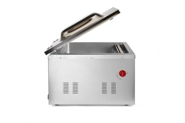 Pakowarka próżniowa komorowa 410, Profi Line, listwa zgrzewająca 410 mm, 230V/1100W, 510x625x455mm HENDI 201442