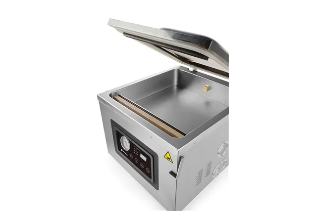 Pakowarka próżniowa komorowa 410, Profi Line, listwa zgrzewająca 410 mm, 230V/1100W, 510x625x455mm HENDI 201442