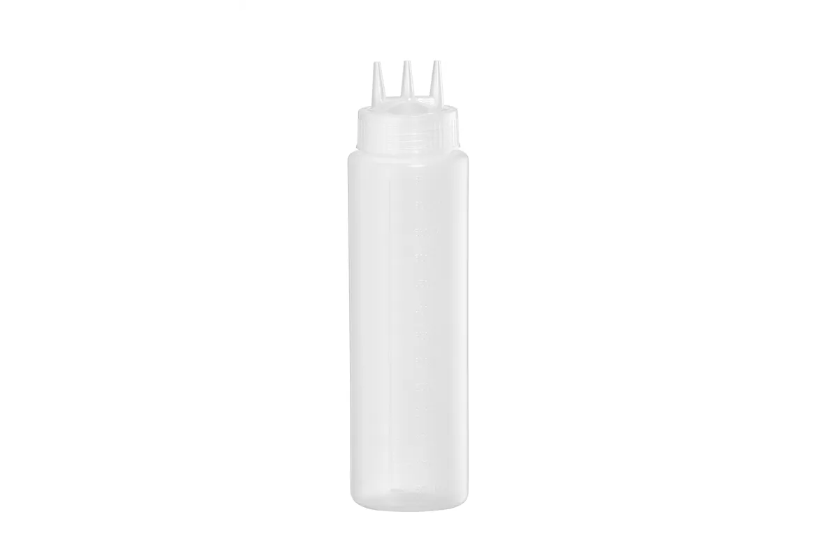 Butelka do podgrzewania sosów, 0,65L, transparentny, ⌀68x247mm HENDI 201732