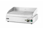 Płyta grillowa w połowie żebrowana, Profi Line, 1/2 gładka, 1/2 ryflowana, 230V/2400W, 527x404x233mm HENDI 203156