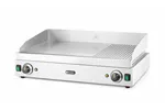 Płyta grillowa w ⅓ żebrowana, Profi Line, 2/3 gładka, 1/3 ryflowana, 230V/3500W, 697x474x241mm HENDI 203163