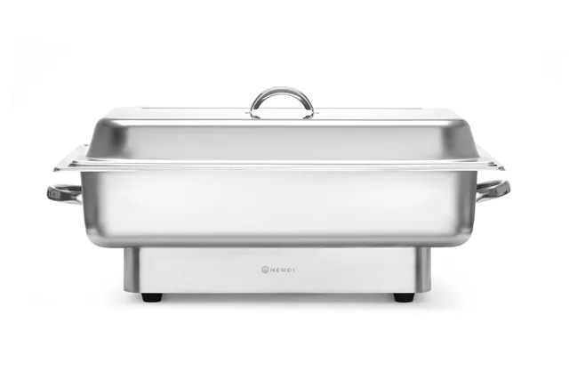 Kuchenka elektryczna Pollina, Profi Line, 9L, srebrny, 230V/900W, 587x440x273mm HENDI 204900