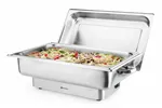 Kuchenka elektryczna Pollina, Profi Line, 9L, srebrny, 230V/900W, 587x440x273mm HENDI 204900