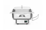 Kuchenka elektryczna Pollina, Profi Line, 9L, srebrny, 230V/900W, 587x440x273mm HENDI 204900