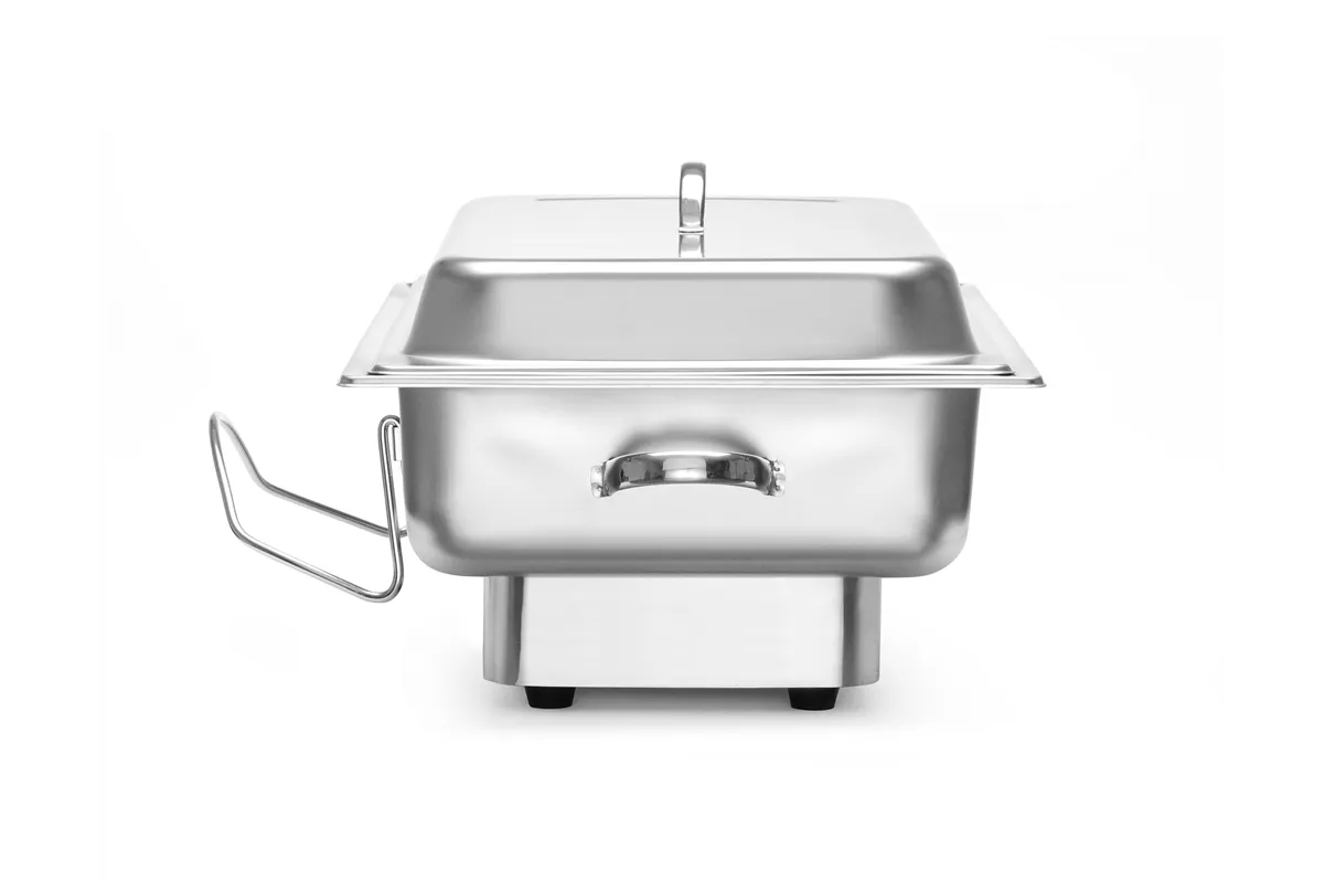 Kuchenka elektryczna Pollina, Profi Line, 9L, srebrny, 230V/900W, 587x440x273mm HENDI 204900