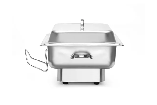 Kuchenka elektryczna Pollina, Profi Line, 9L, srebrny, 230V/900W, 587x440x273mm HENDI 204900