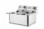 Frytkownica 2x4 l, Kitchen Line, 8L, 230V/6000W, 470x380x315mm HENDI 205846