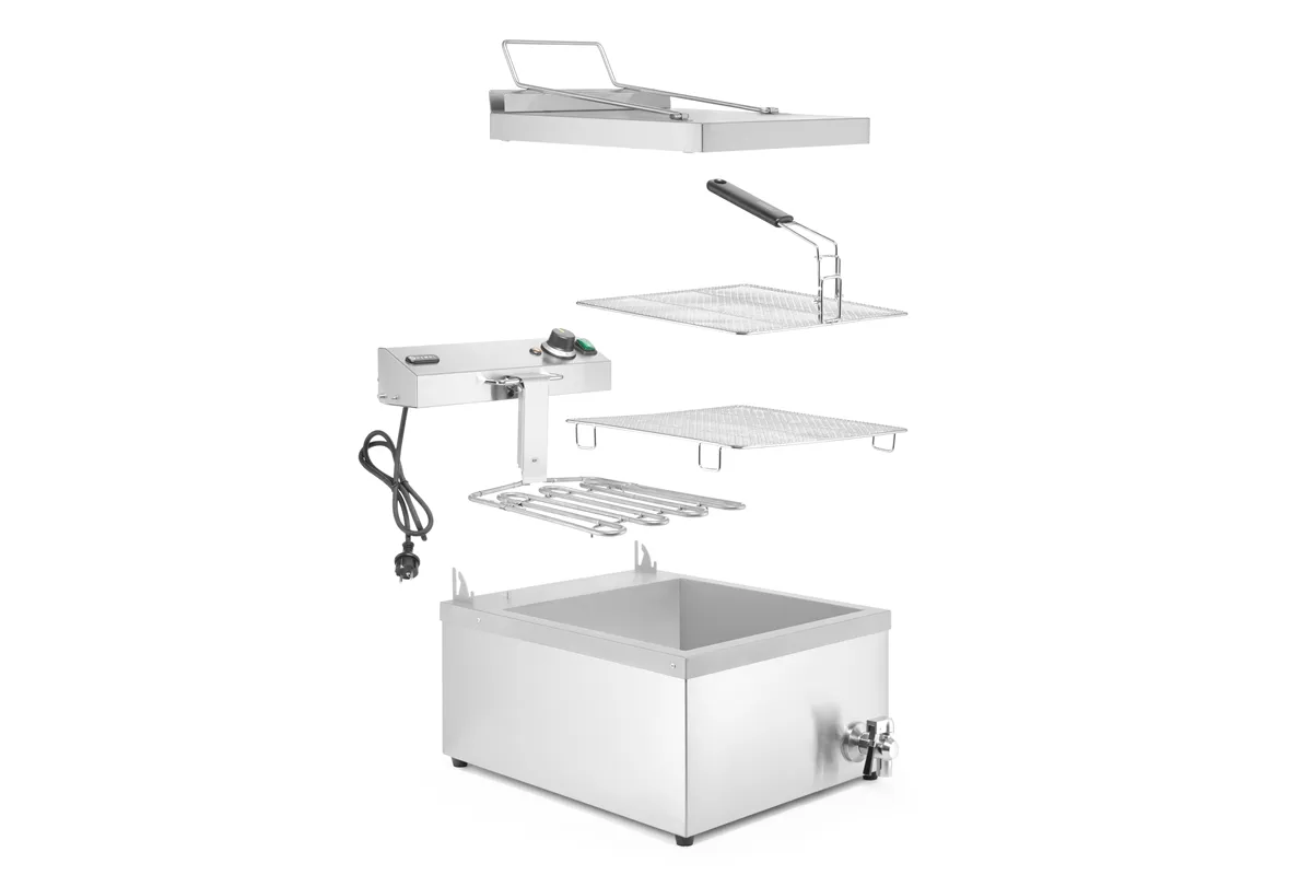 Smażalnik, 12L, 230V/3500W, 630x860x438mm HENDI 205914