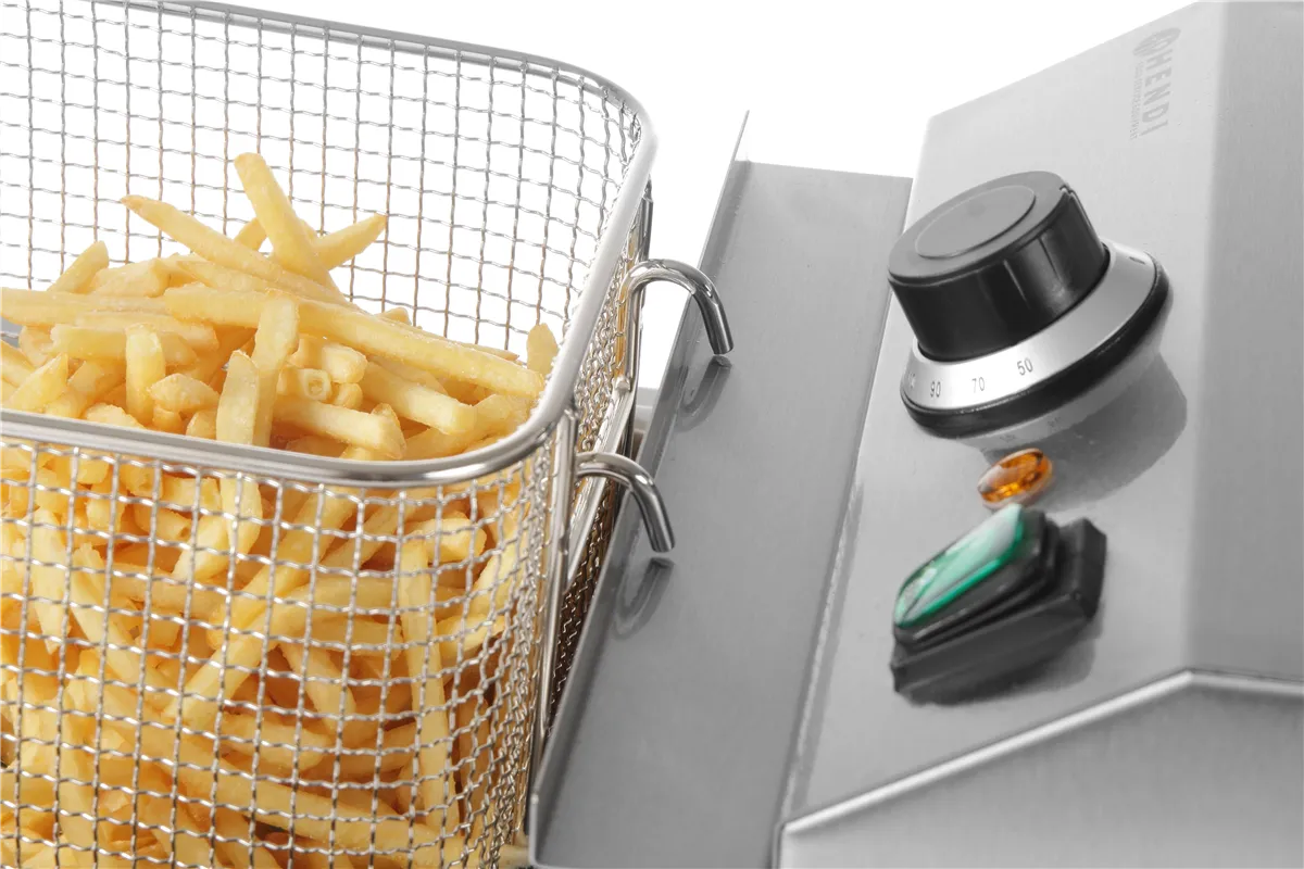 Frytownica manualna , 8 l, Profi Line, 8L, 230V/3500W, 305x460x369mm HENDI 207208