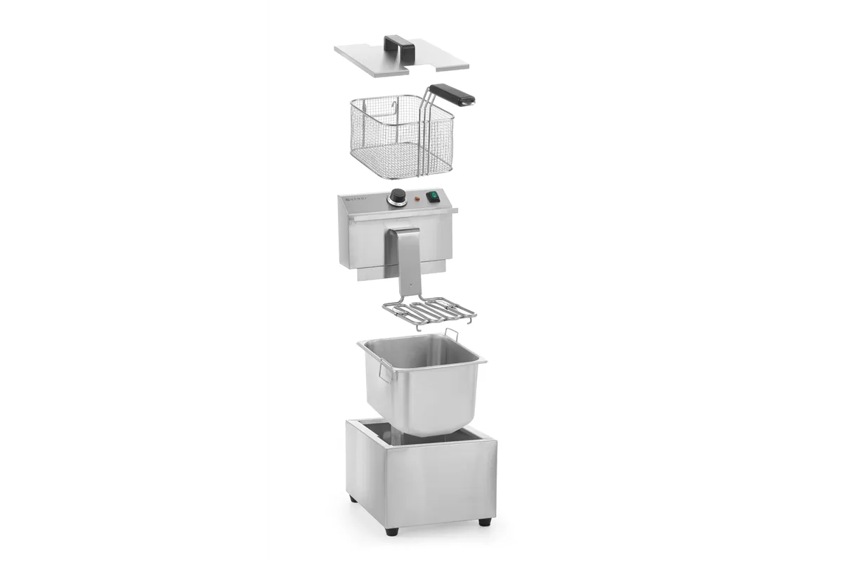 Frytownica manualna , 8 l, Profi Line, 8L, 230V/3500W, 305x460x369mm HENDI 207208