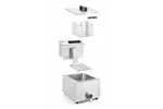 Frytownica z panelem cyfrowym z kranem spustowym 8 l, Profi Line, 8L, 230V/3500W, 305x515x345mm HENDI 207369