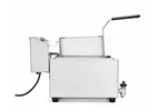 Frytownica z panelem cyfrowym z kranem spustowym 8 l, Profi Line, 8L, 230V/3500W, 305x515x345mm HENDI 207369