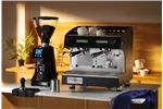 Ekspres do kawy Julia Compact, 2-grupowy, automatyczny, czarny, 230V/2700W, 475x563x530mm Verona 207499