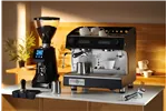 Ekspres do kawy Julia Compact, 2-grupowy, automatyczny, czarny, 230V/2700W, 475x563x530mm Verona 207499