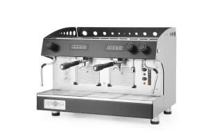 Ekspres do kawy Julia, 2-grupowy, automatyczny, 230V/3700W, 665x563x530mm Verona 207581