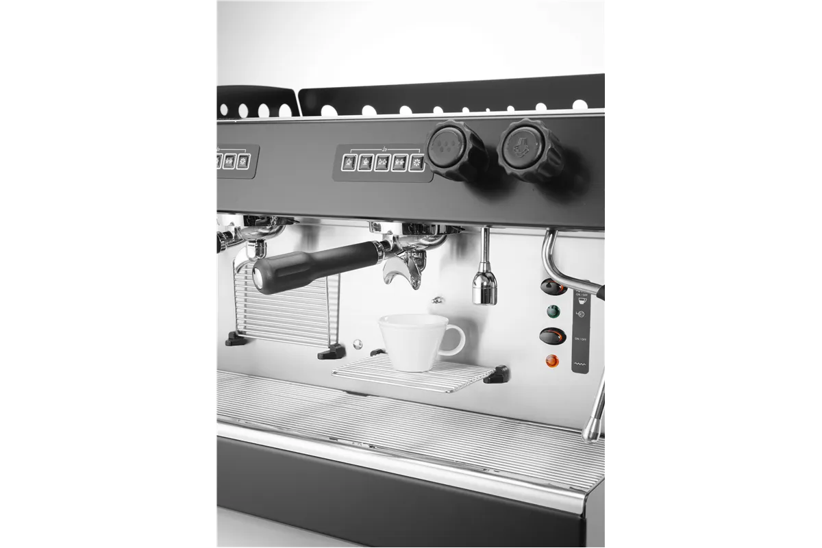 Ekspres do kawy Julia, 2-grupowy, automatyczny, 230V/3700W, 665x563x530mm Verona 207581