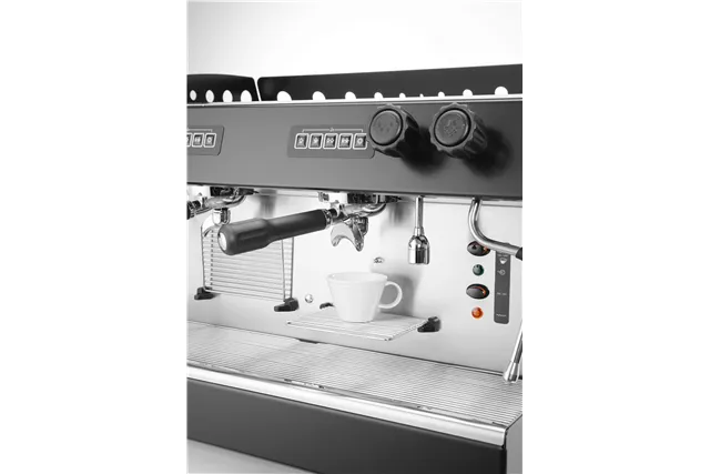 Ekspres do kawy Julia, 2-grupowy, automatyczny, 230V/3700W, 665x563x530mm Verona 207581
