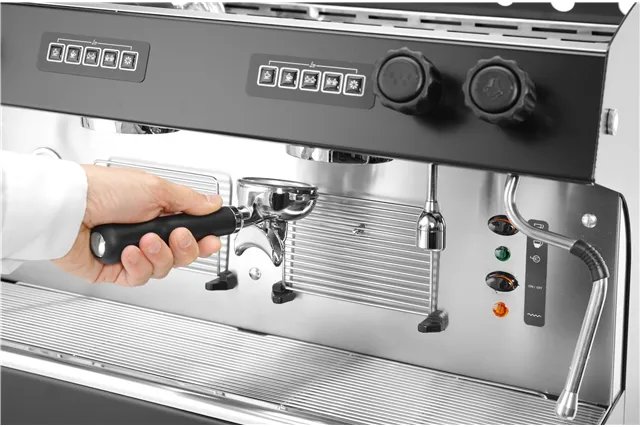 Ekspres do kawy Julia, 2-grupowy, automatyczny, 230V/3700W, 665x563x530mm Verona 207581