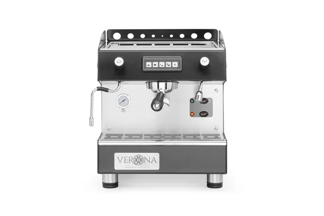 Ekspres do kawy Romeo, 1-grupowy, automatyczny, 230V/1800W, 375x530x485mm Verona 207642