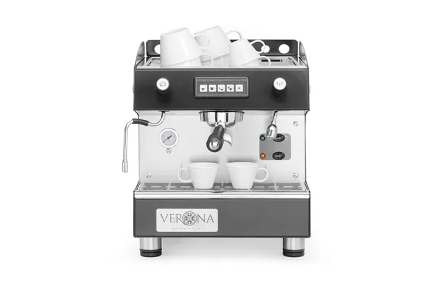 Ekspres do kawy Romeo, 1-grupowy, automatyczny, 230V/1800W, 375x530x485mm Verona 207642