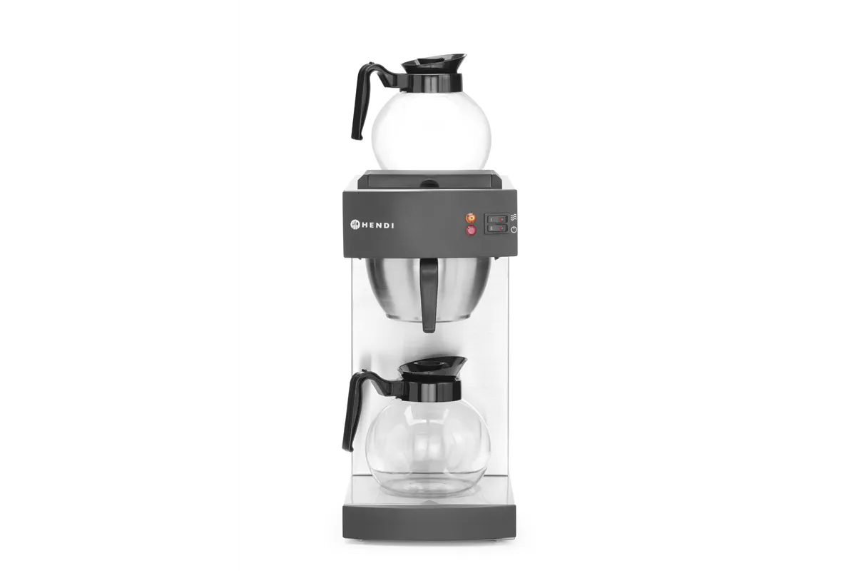 Ekspres przelewowy do kawy, Kitchen Line, 1,8L, 230V/1480W, 220x383x465mm HENDI 208304