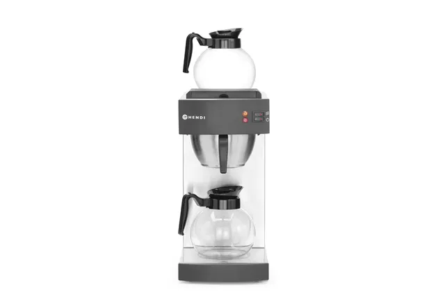 Ekspres przelewowy do kawy, Kitchen Line, 1,8L, 230V/1480W, 220x383x465mm HENDI 208304