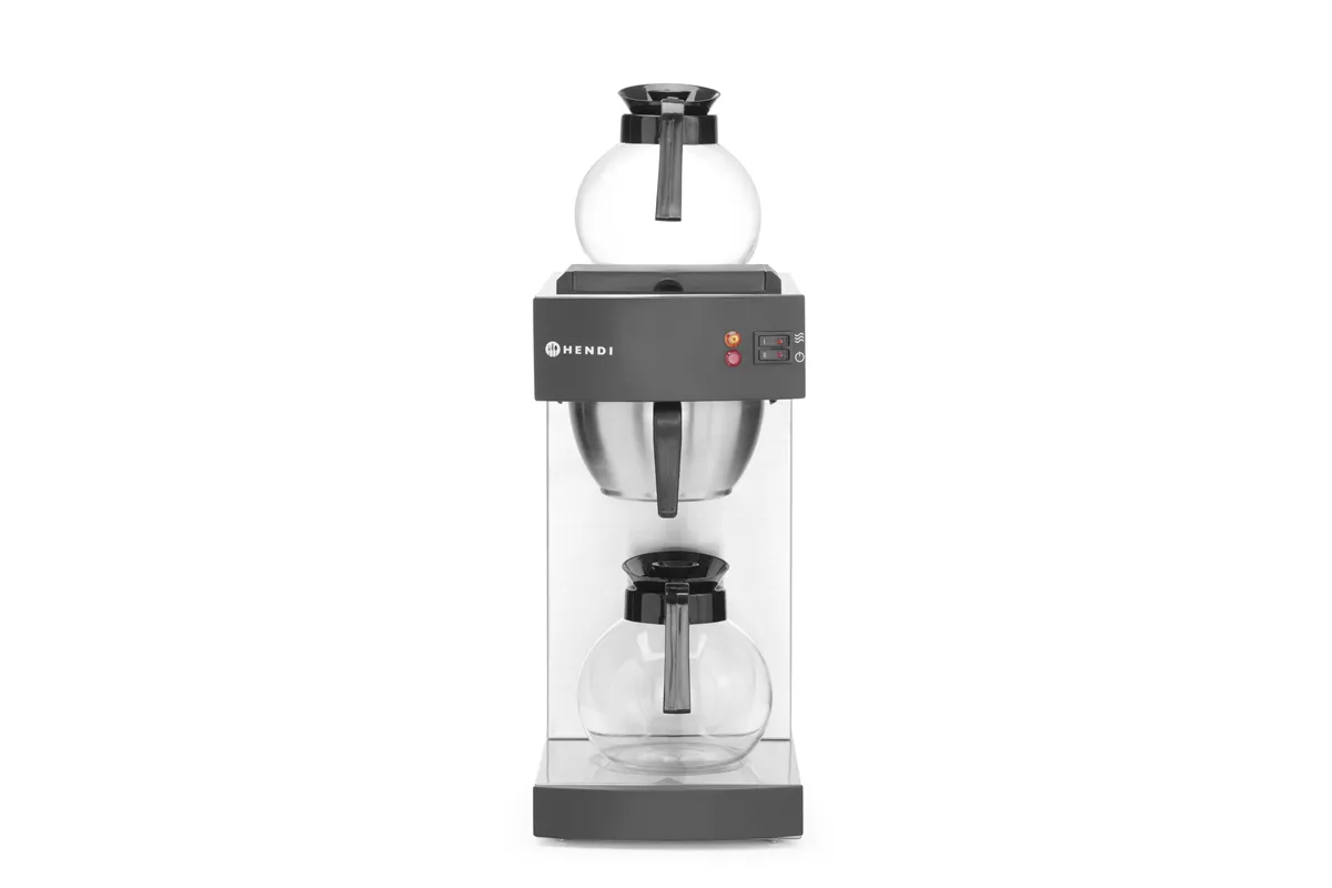 Ekspres przelewowy do kawy, Kitchen Line, 1,8L, 230V/1480W, 220x383x465mm HENDI 208304