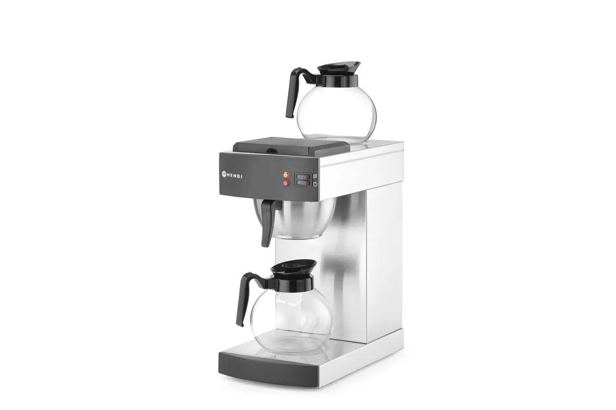 Ekspres przelewowy do kawy, Kitchen Line, 1,8L, 230V/1480W, 220x383x465mm HENDI 208304