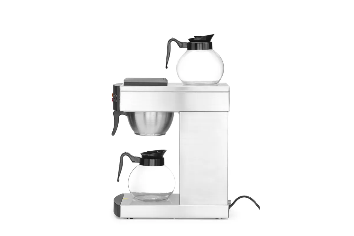 Ekspres przelewowy do kawy, Kitchen Line, 1,8L, 230V/1480W, 220x383x465mm HENDI 208304