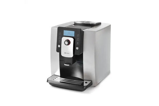 Ekspres do kawy automatyczny One Touch, srebrny, 230V/1400W, 302x450x370mm HENDI 208984