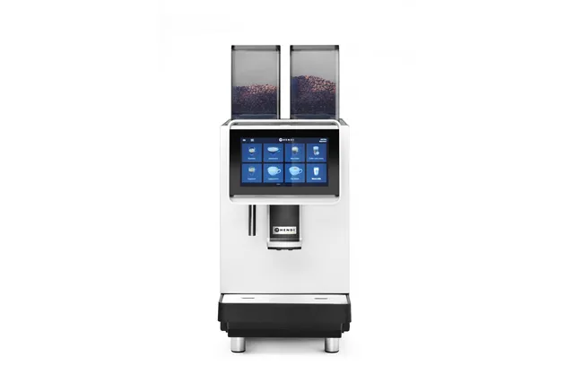 CoffeeMatic Automatyczny ekspres do kawy z ekranem dotykowym, 230V/2900W, 340x540x830mm HENDI 209073