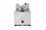 Frytownica XL z kranem spustowym, Profi Line, 10L, 400V/6600W, 300x585x377mm HENDI 209424