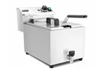 Frytownica XL z kranem spustowym, Profi Line, 10L, 400V/6600W, 300x585x377mm HENDI 209424