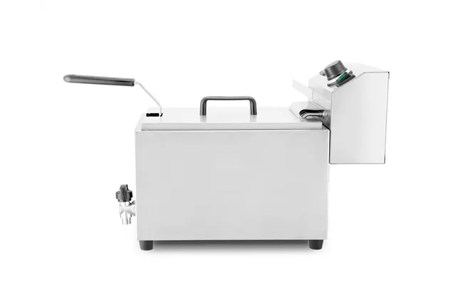 Frytownica XL z kranem spustowym, Profi Line, 10L, 400V/6600W, 300x585x377mm HENDI 209424