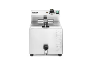 Frytownica XL z kranem spustowym GOLIATH, 10L, 400V/10200W, 300x585x392mm HENDI 209431