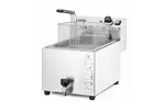 Frytownica XL z kranem spustowym GOLIATH, 10L, 400V/10200W, 300x585x392mm HENDI 209431