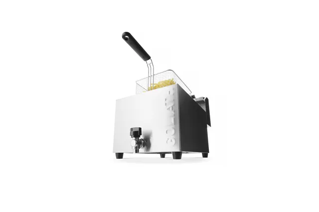 Frytownica XL z kranem spustowym GOLIATH, 10L, 400V/10200W, 300x585x392mm HENDI 209431