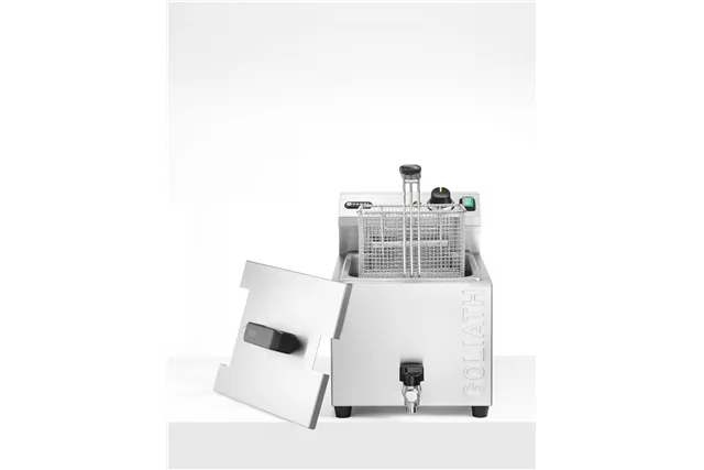 Frytownica XL z kranem spustowym GOLIATH, 10L, 400V/10200W, 300x585x392mm HENDI 209431