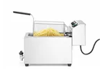 Frytownica XL z kranem spustowym GOLIATH, 10L, 400V/10200W, 300x585x392mm HENDI 209431