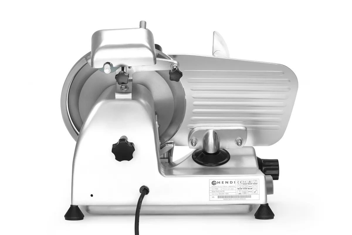 Krajalnica 220, Profi Line, 230V/280W, 506x435x347mm HENDI 210048